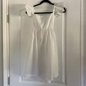 Nasty Gal White Mini Dress